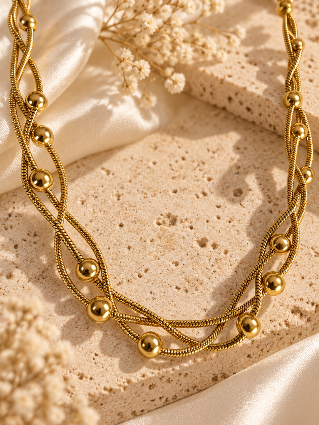Golden Layers Necklace