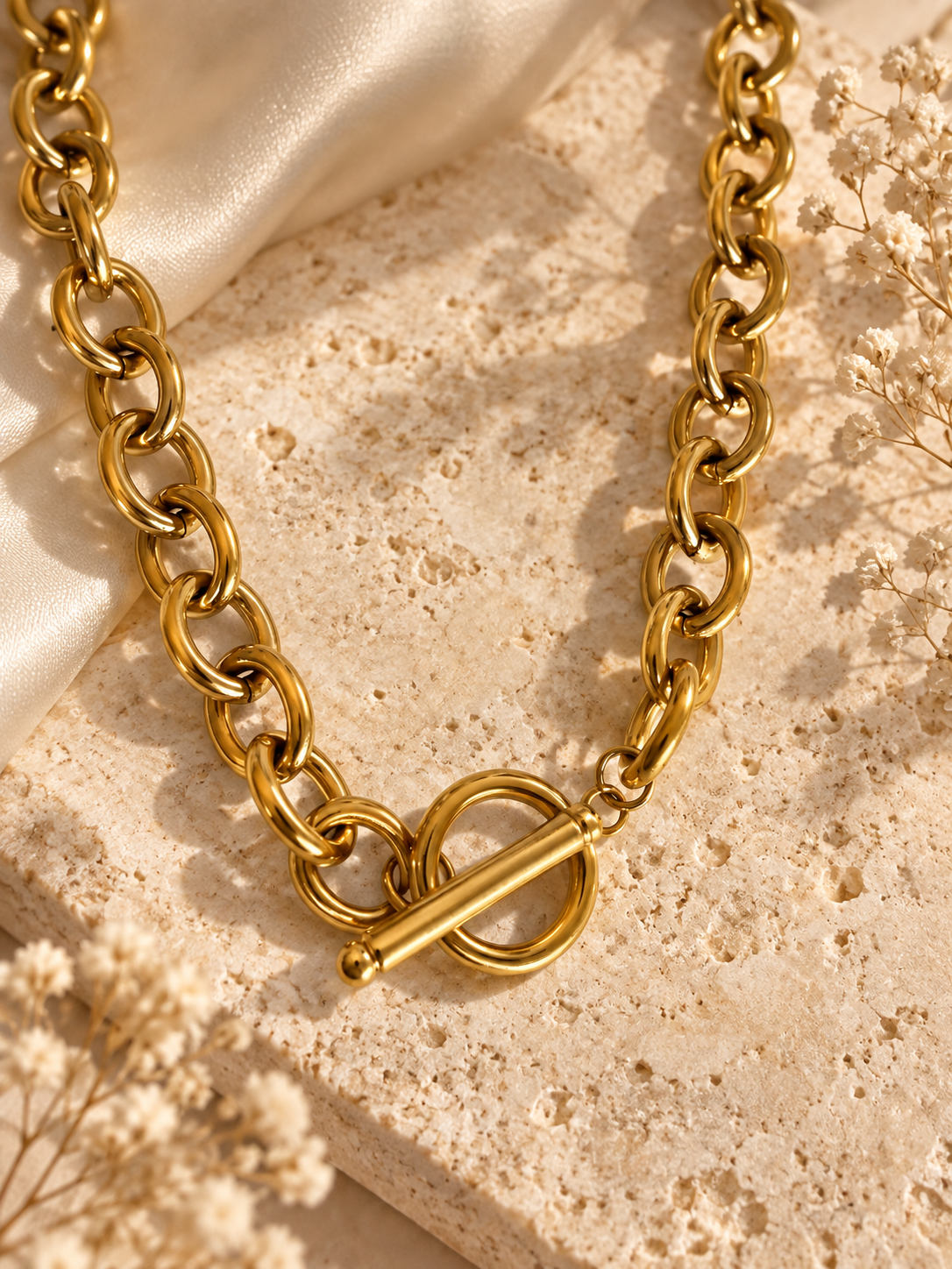 Golden Toggle Necklace