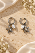 Πολυμορφικά Ασημί Κρικάκια Sea Charms